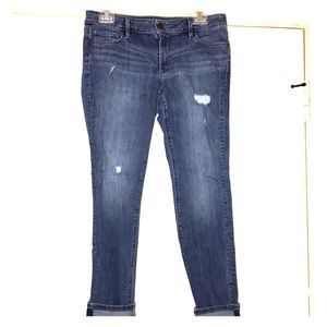 LOFT Curvy Skinny Jeans